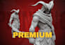 sculpt 3d character modeling, toy, fantasy character, statue for 3d printing
